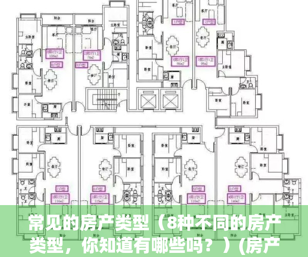 常见的房产类型（8种不同的房产类型，你知道有哪些吗？）(房产类型分为几种)