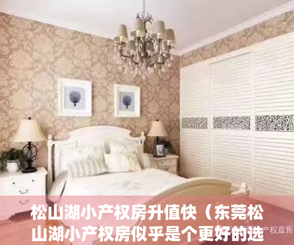 松山湖小产权房升值快（东莞松山湖小产权房似乎是个更好的选择）(东莞松山湖附近小产权怎么样)