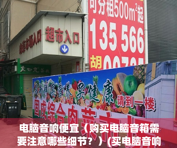 电脑音响便宜（购买电脑音箱需要注意哪些细节？）(买电脑音响去哪里买合适)