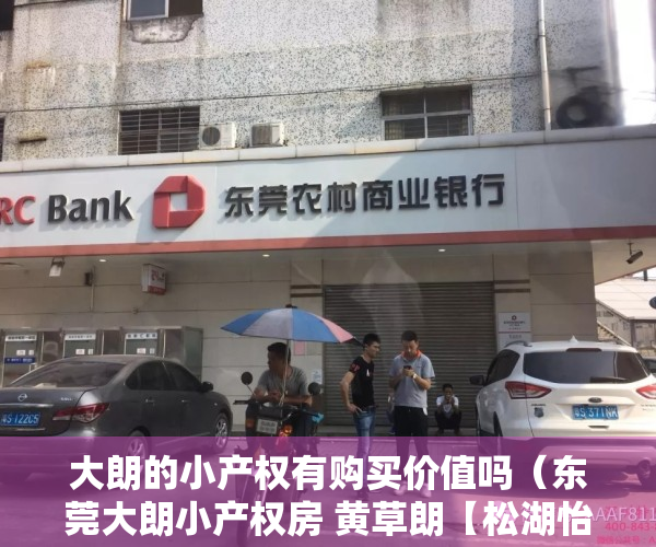 大朗的小产权有购买价值吗（东莞大朗小产权房 黄草朗【松湖怡景】3大栋 一梯4户 均价4200元）