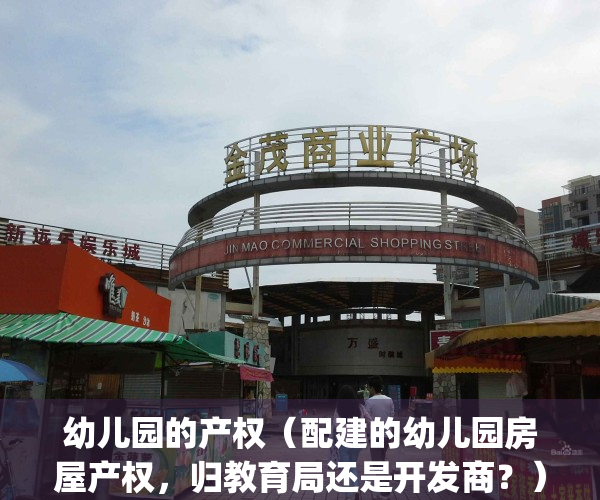 幼儿园的产权（配建的幼儿园房屋产权，归教育局还是开发商？）(小区幼儿园产权)