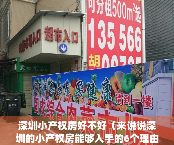 深圳小产权房好不好（来说说深圳的小产权房能够入手的6个理由。）(深圳小产权房好吗)
