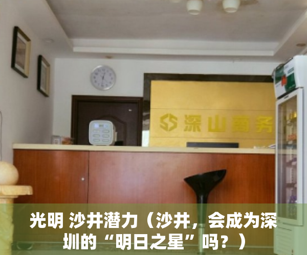 光明 沙井潜力（沙井，会成为深圳的“明日之星”吗？）