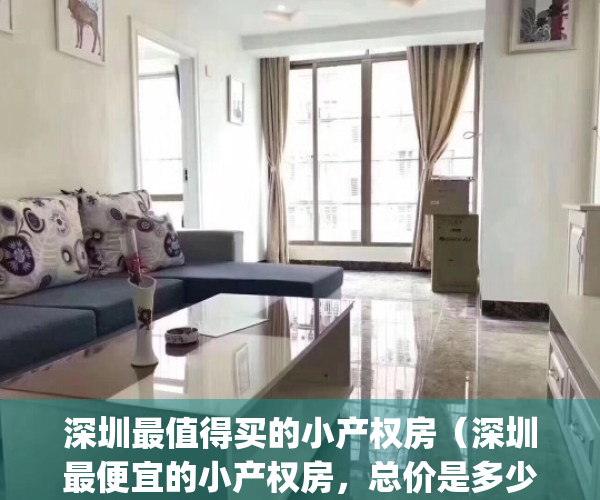 深圳最值得买的小产权房（深圳最便宜的小产权房，总价是多少？）(深圳最便宜小产权房子)