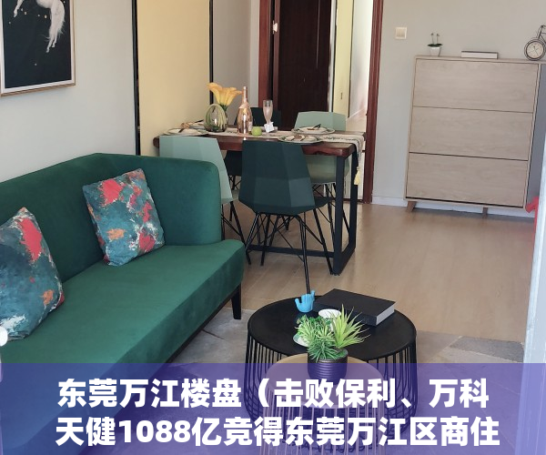 东莞万江楼盘（击败保利、万科 天健1088亿竞得东莞万江区商住地）