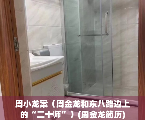 周小龙案（周金龙和东八路边上的“二十师”）(周金龙简历)