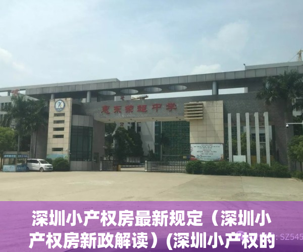深圳小产权房最新规定（深圳小产权房新政解读）(深圳小产权的政策)