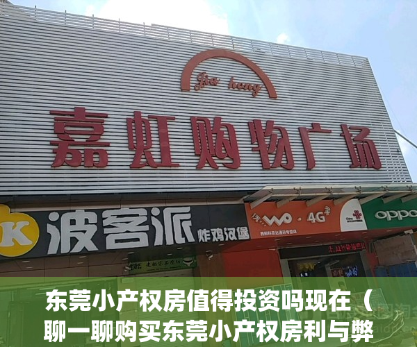 东莞小产权房值得投资吗现在（聊一聊购买东莞小产权房利与弊？）(东莞小产权好出手吗)