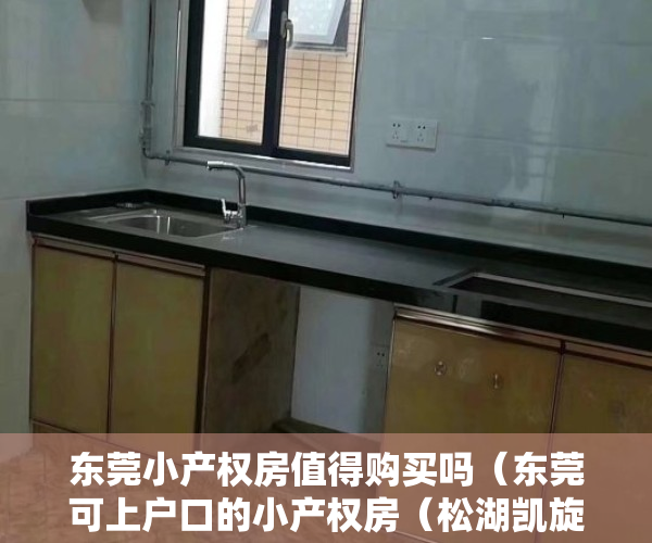 东莞小产权房值得购买吗（东莞可上户口的小产权房（松湖凯旋城）特价3980元 带地下车库）