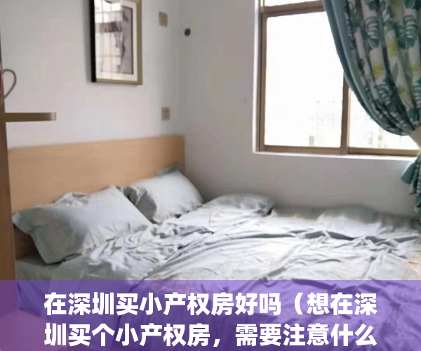 在深圳买小产权房好吗（想在深圳买个小产权房，需要注意什么）(深圳买小产权的房子要注意什么)