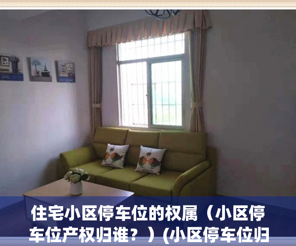 住宅小区停车位的权属（小区停车位产权归谁？）(小区停车位归属权问题)