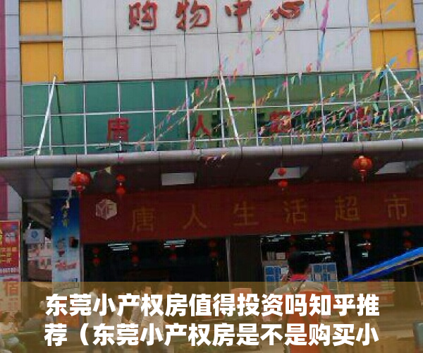 东莞小产权房值得投资吗知乎推荐（东莞小产权房是不是购买小区房更有保障些？）