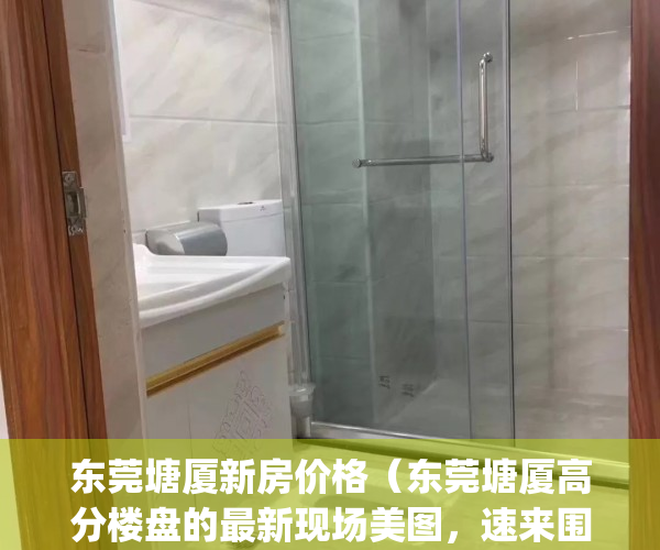 东莞塘厦新房价格（东莞塘厦高分楼盘的最新现场美图，速来围观）(东莞塘厦房价2020最新价格均价)