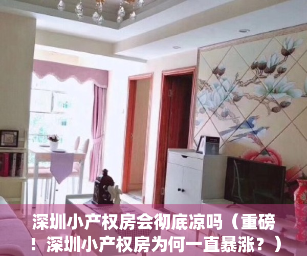 深圳小产权房会彻底凉吗（重磅！深圳小产权房为何一直暴涨？）(深圳小产权会降价吗)